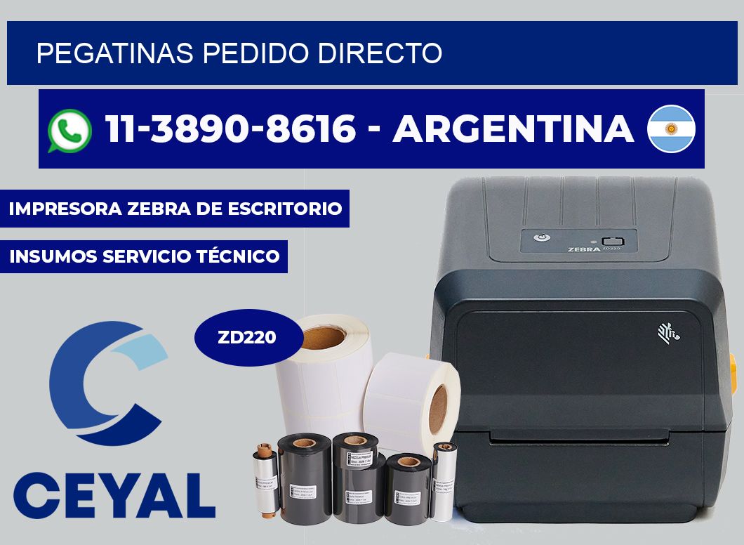 PEGATINAS Pedido directo