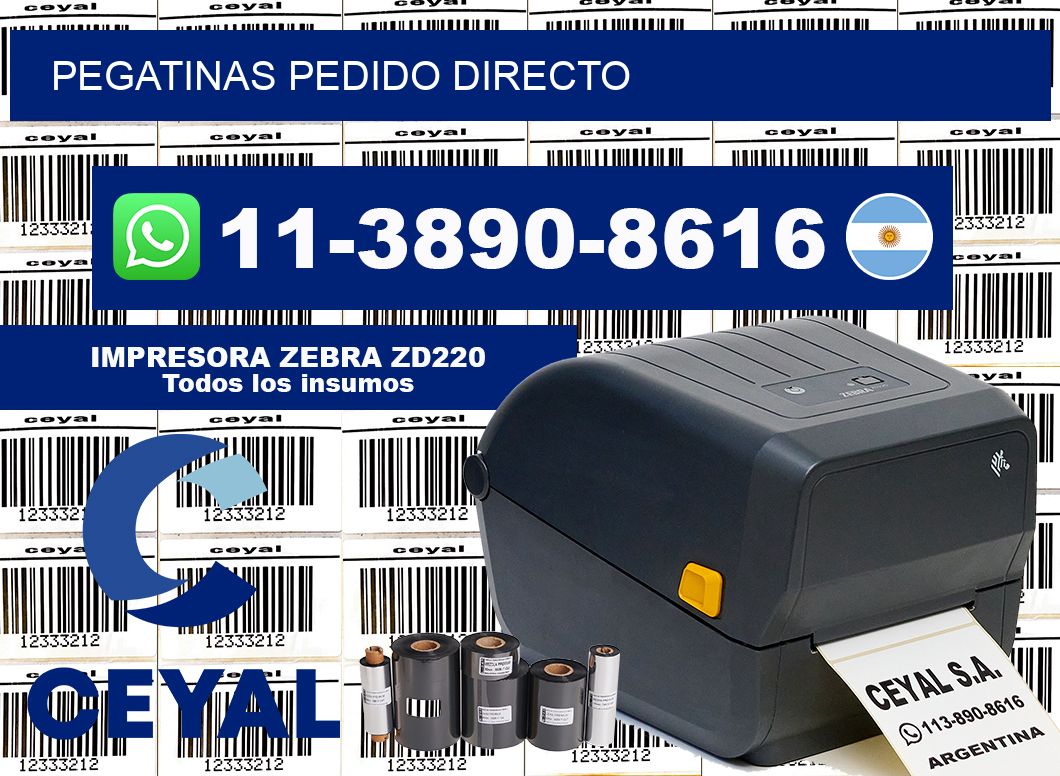 PEGATINAS Pedido directo