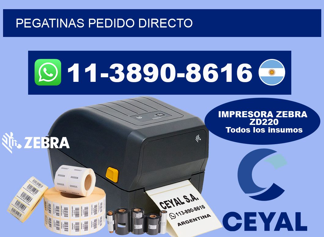 PEGATINAS Pedido directo