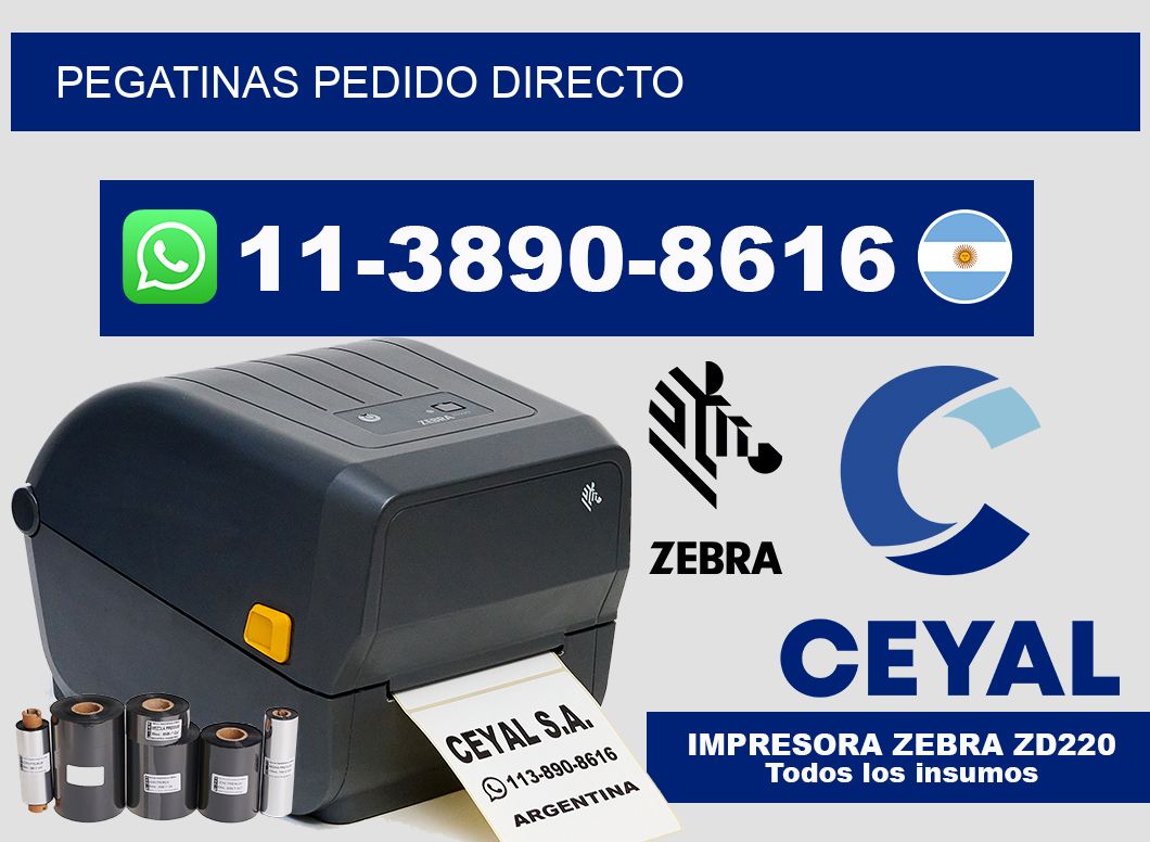 PEGATINAS Pedido directo