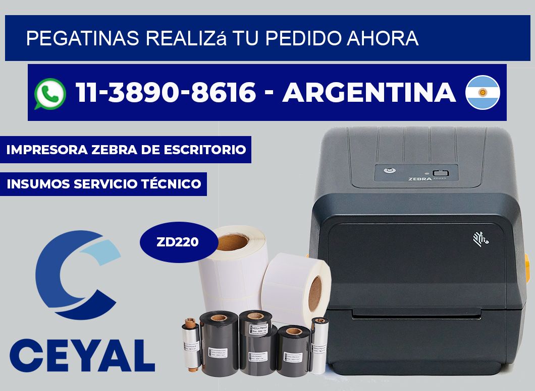 PEGATINAS Realizá tu pedido ahora