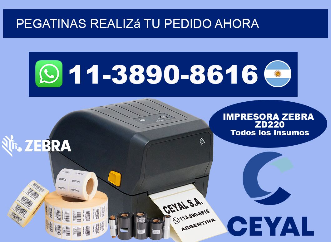 PEGATINAS Realizá tu pedido ahora