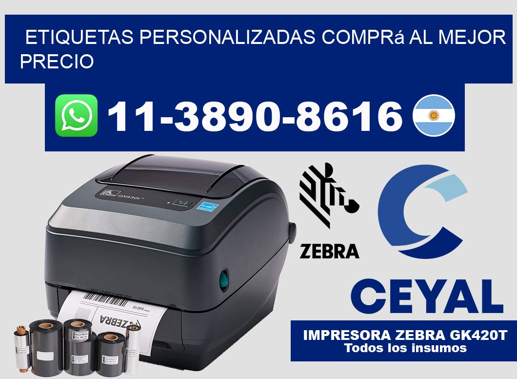 etiquetas personalizadas Comprá al mejor precio