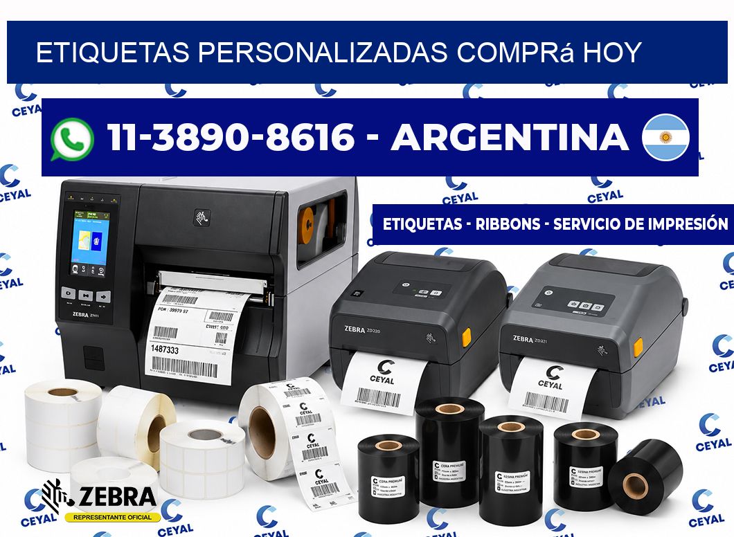etiquetas personalizadas Comprá hoy