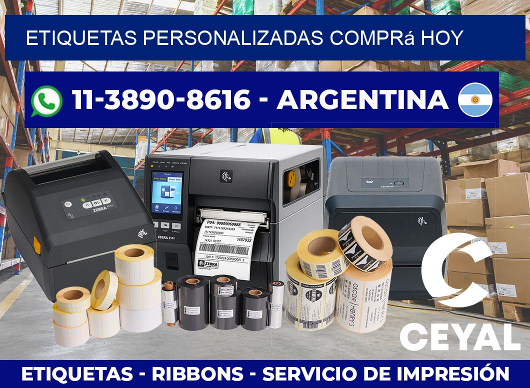 etiquetas personalizadas Comprá hoy