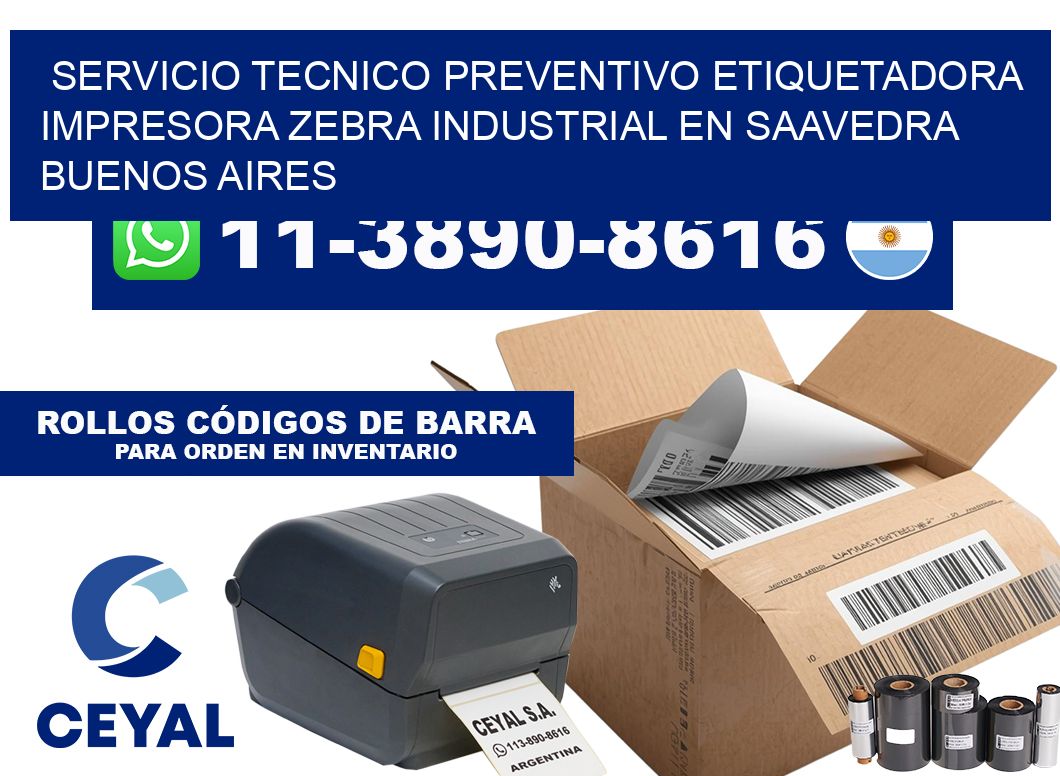 servicio tecnico preventivo etiquetadora impresora zebra industrial en Saavedra  Buenos Aires
