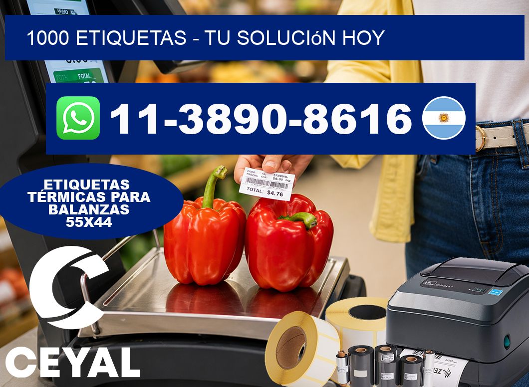 1000 ETIQUETAS – Tu solución hoy