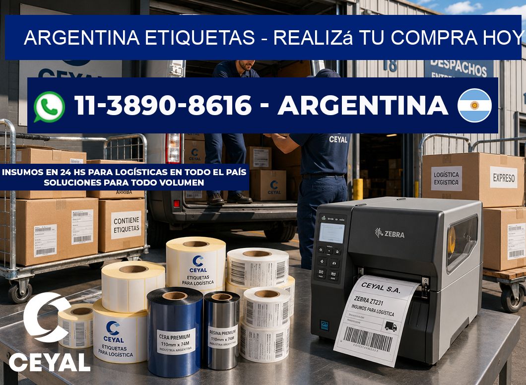 ARGENTINA ETIQUETAS - Realizá tu compra hoy