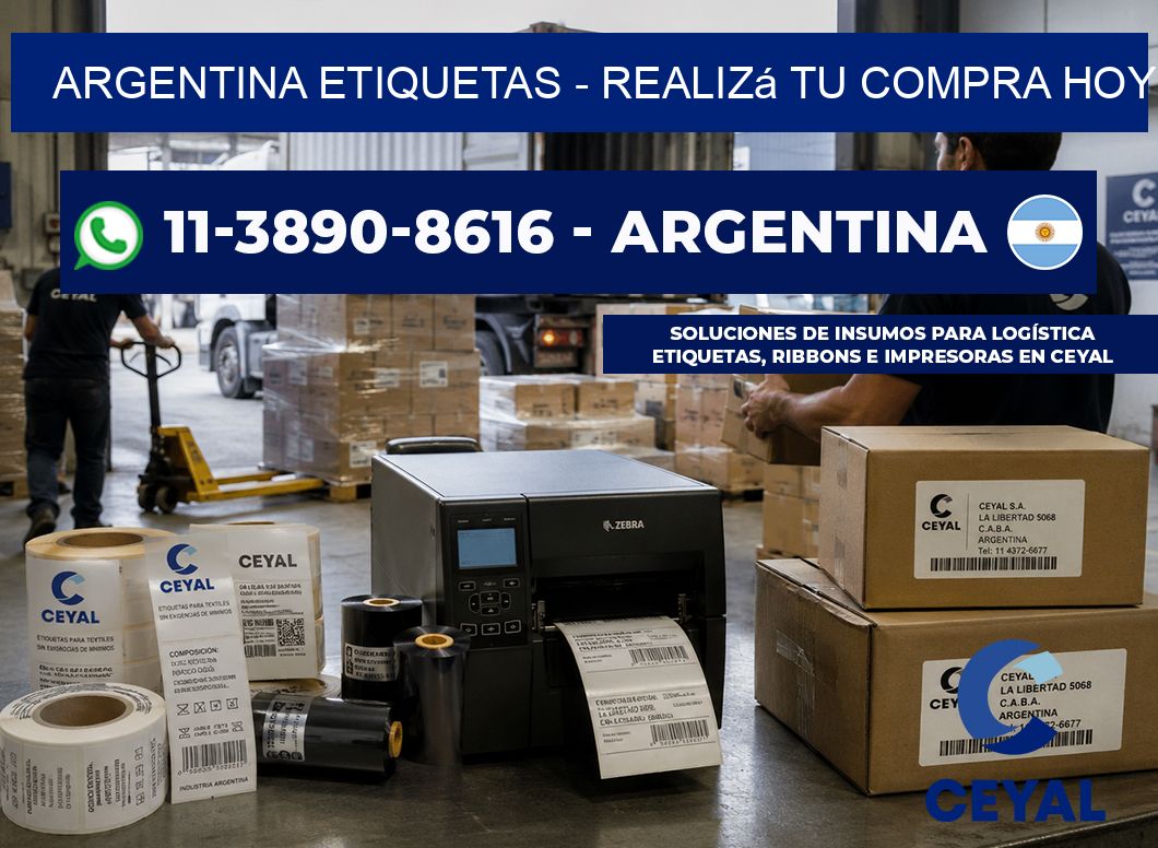 ARGENTINA ETIQUETAS - Realizá tu compra hoy