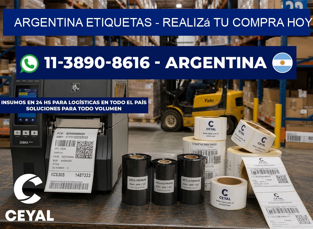 ARGENTINA ETIQUETAS - Realizá tu compra hoy