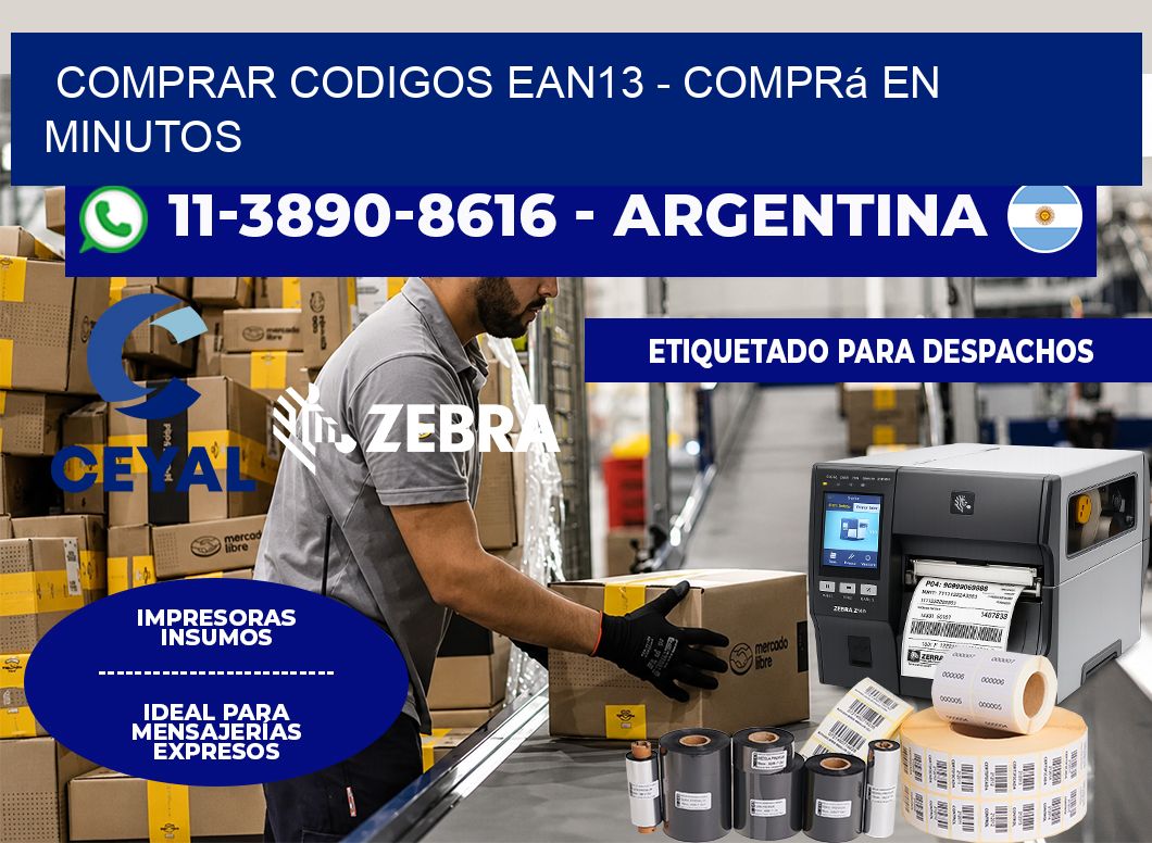 COMPRAR CODIGOS EAN13 - Comprá en minutos