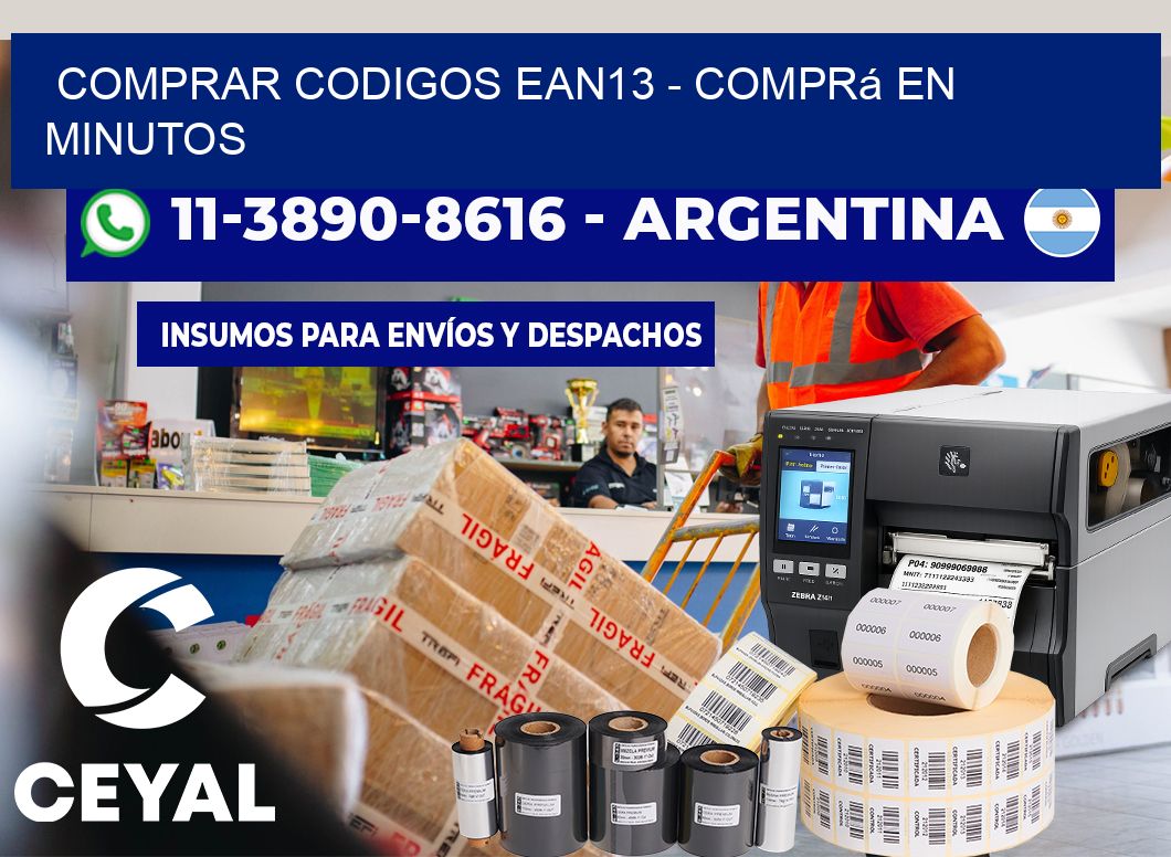 COMPRAR CODIGOS EAN13 – Comprá en minutos