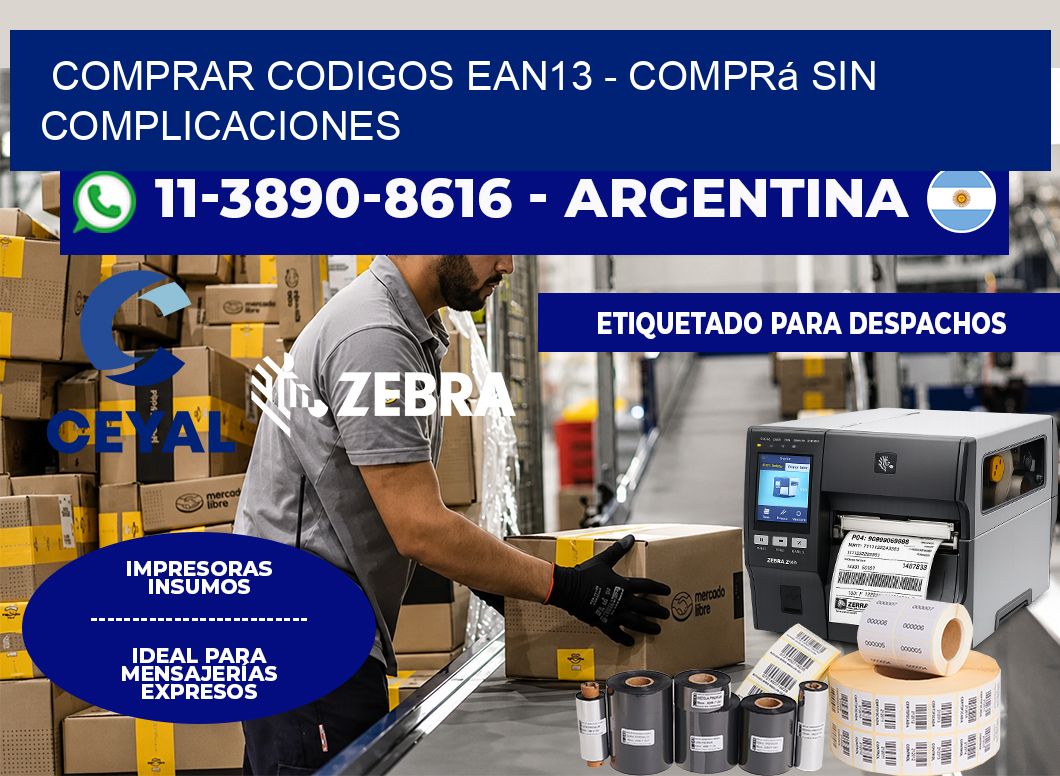 COMPRAR CODIGOS EAN13 - Comprá sin complicaciones