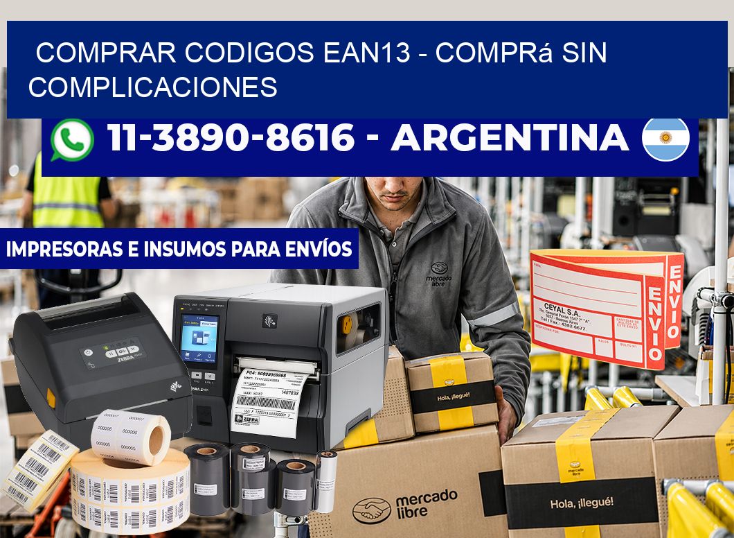 COMPRAR CODIGOS EAN13 - Comprá sin complicaciones