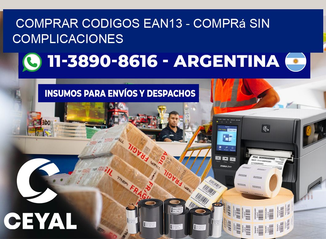 COMPRAR CODIGOS EAN13 – Comprá sin complicaciones