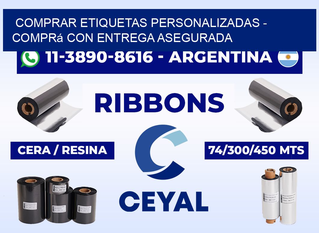 COMPRAR ETIQUETAS PERSONALIZADAS - Comprá con entrega asegurada