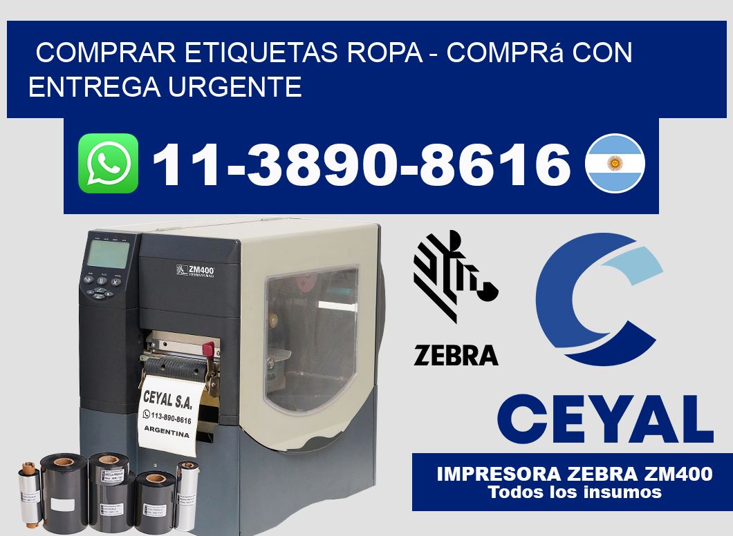 COMPRAR ETIQUETAS ROPA - Comprá con entrega urgente