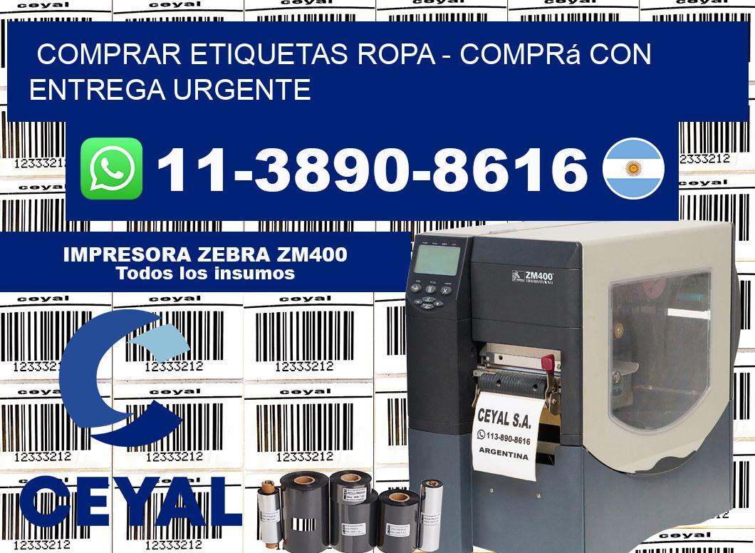 COMPRAR ETIQUETAS ROPA – Comprá con entrega urgente