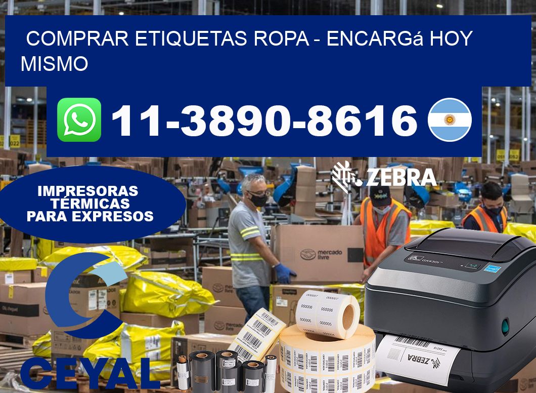 COMPRAR ETIQUETAS ROPA – Encargá hoy mismo