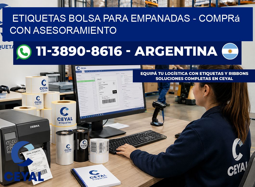 Etiquetas Bolsa para empanadas - Comprá con asesoramiento