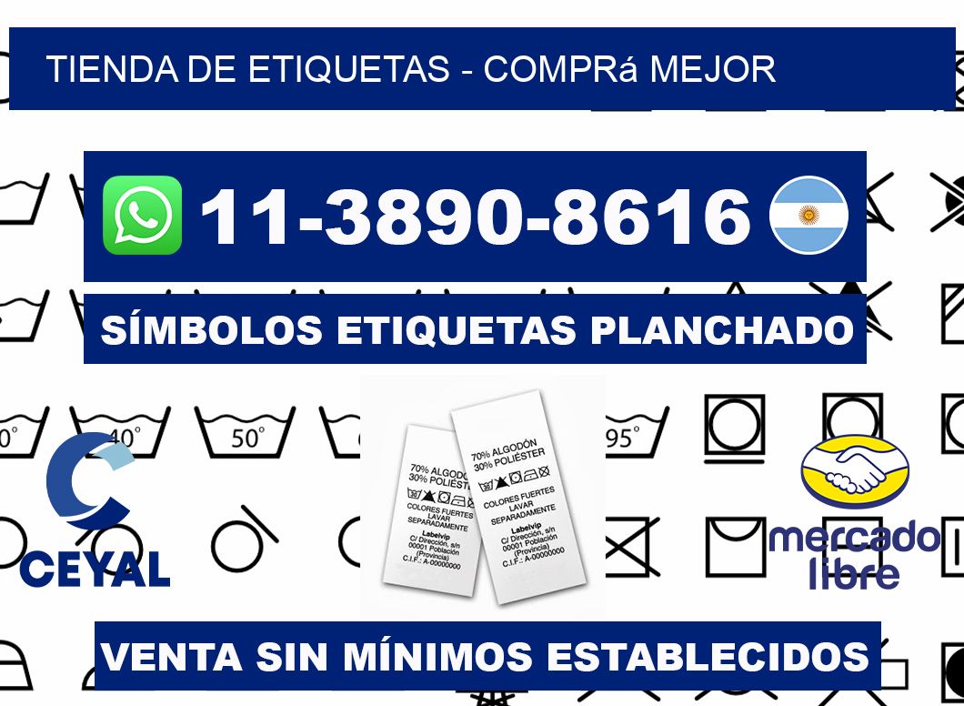 TIENDA DE ETIQUETAS - Comprá mejor