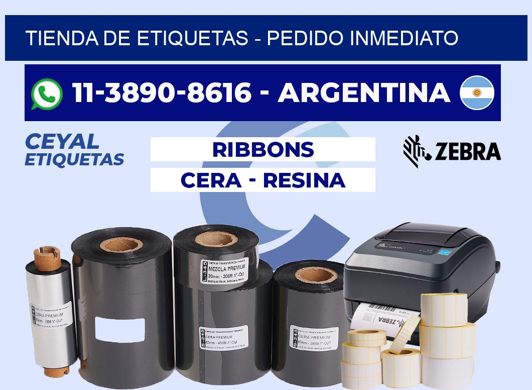 TIENDA DE ETIQUETAS - Pedido inmediato