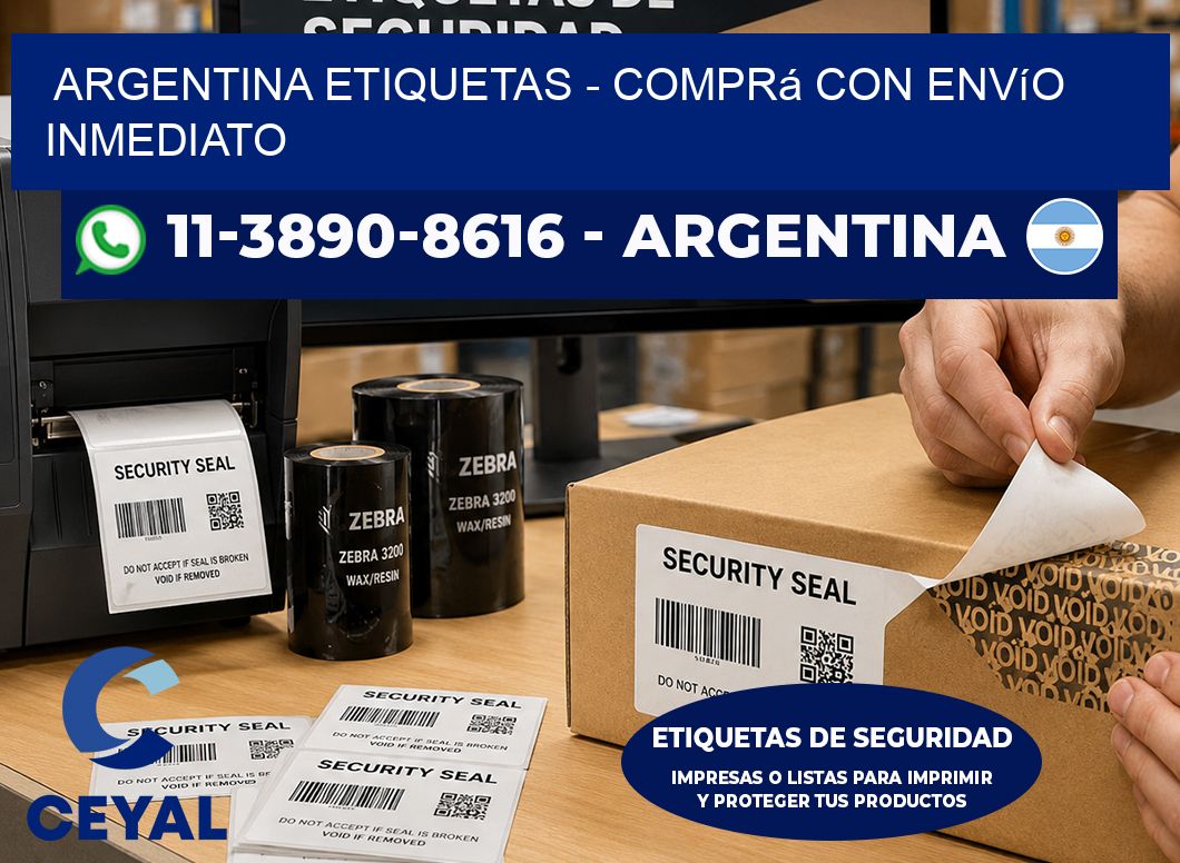 ARGENTINA ETIQUETAS - Comprá con envío inmediato