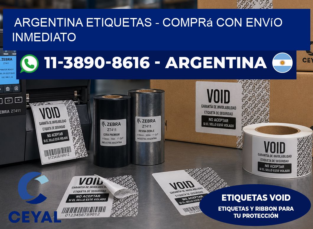 ARGENTINA ETIQUETAS – Comprá con envío inmediato