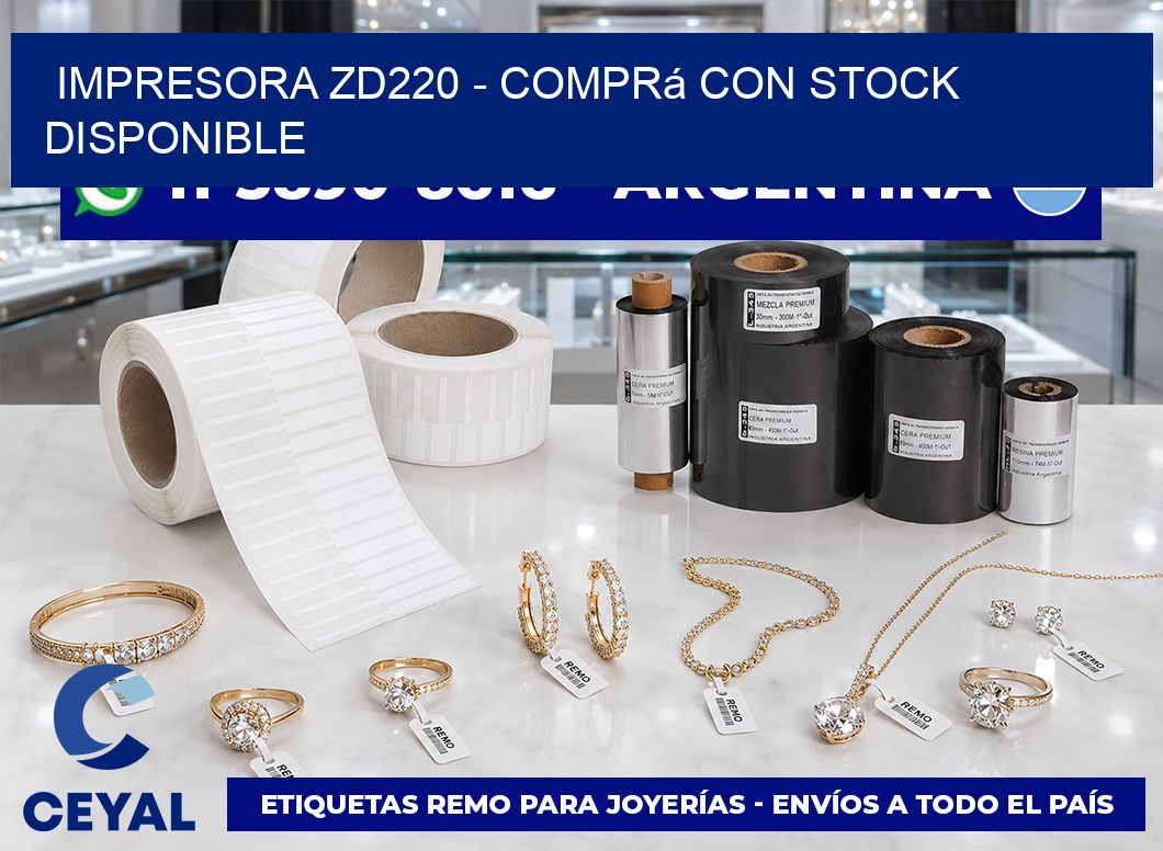 IMPRESORA ZD220 – Comprá con stock disponible