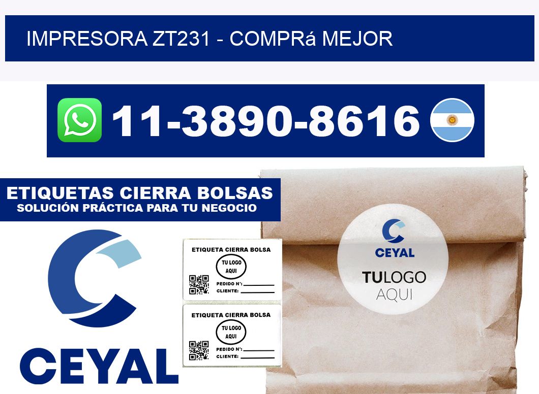 IMPRESORA ZT231 - Comprá mejor