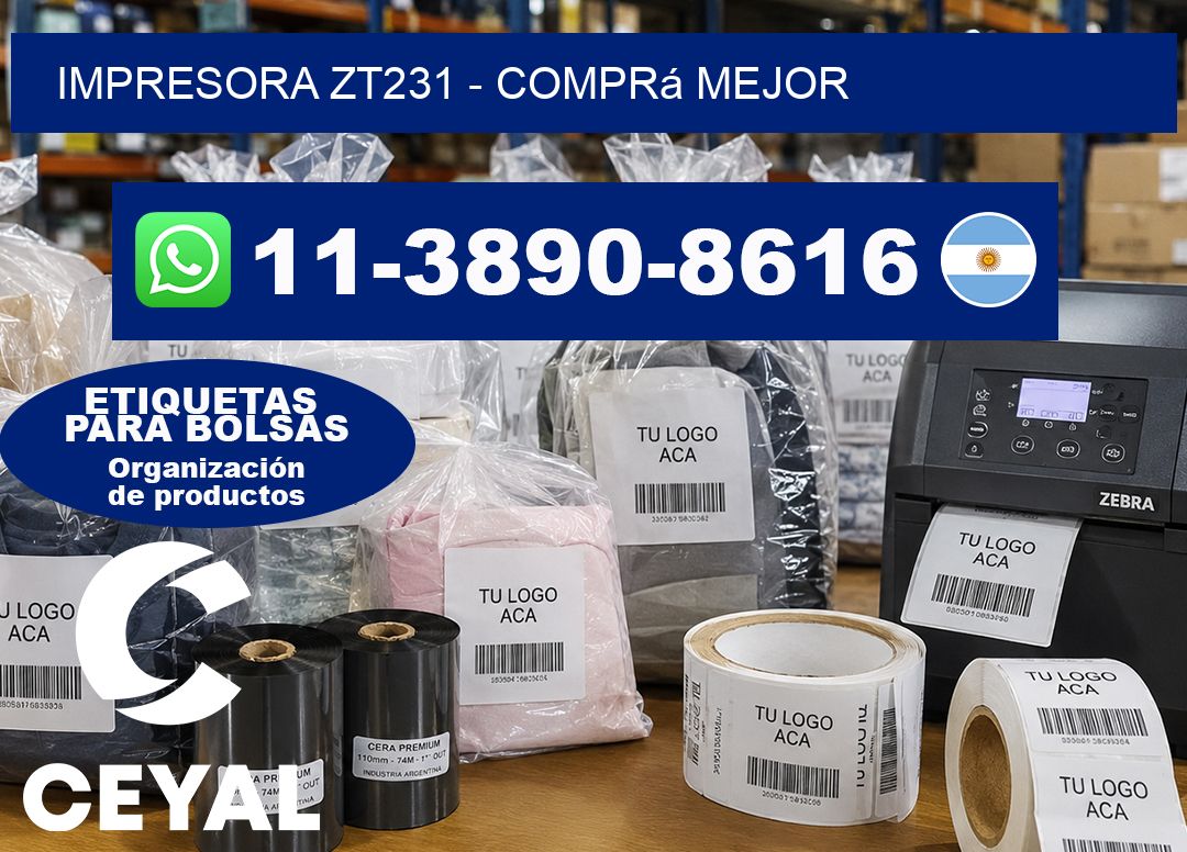 IMPRESORA ZT231 – Comprá mejor