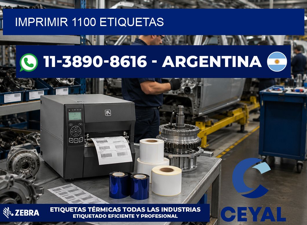 IMPRIMIR 1100 ETIQUETAS