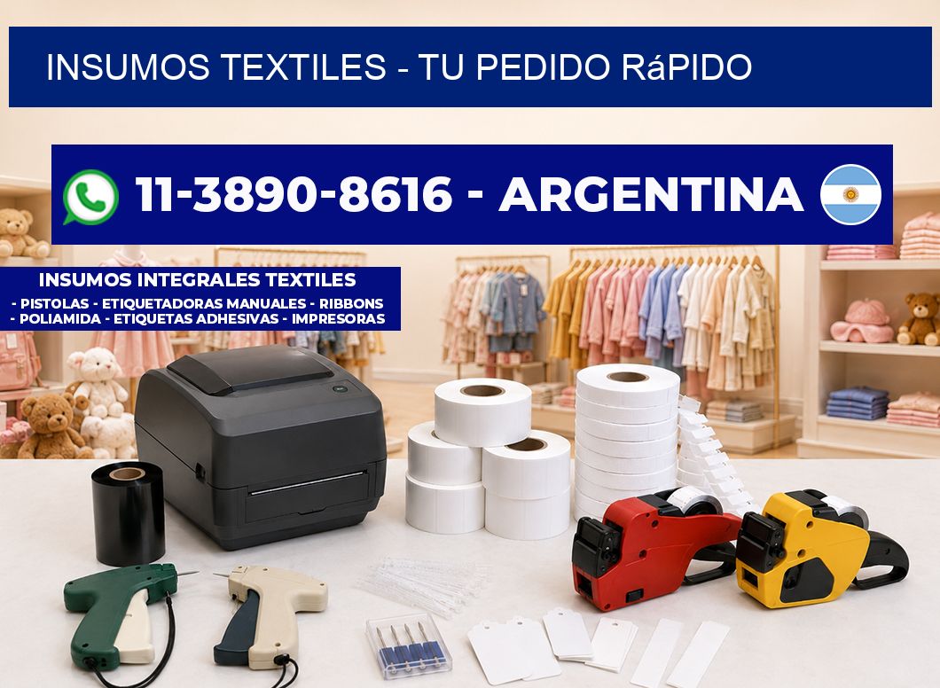 INSUMOS TEXTILES - Tu pedido rápido
