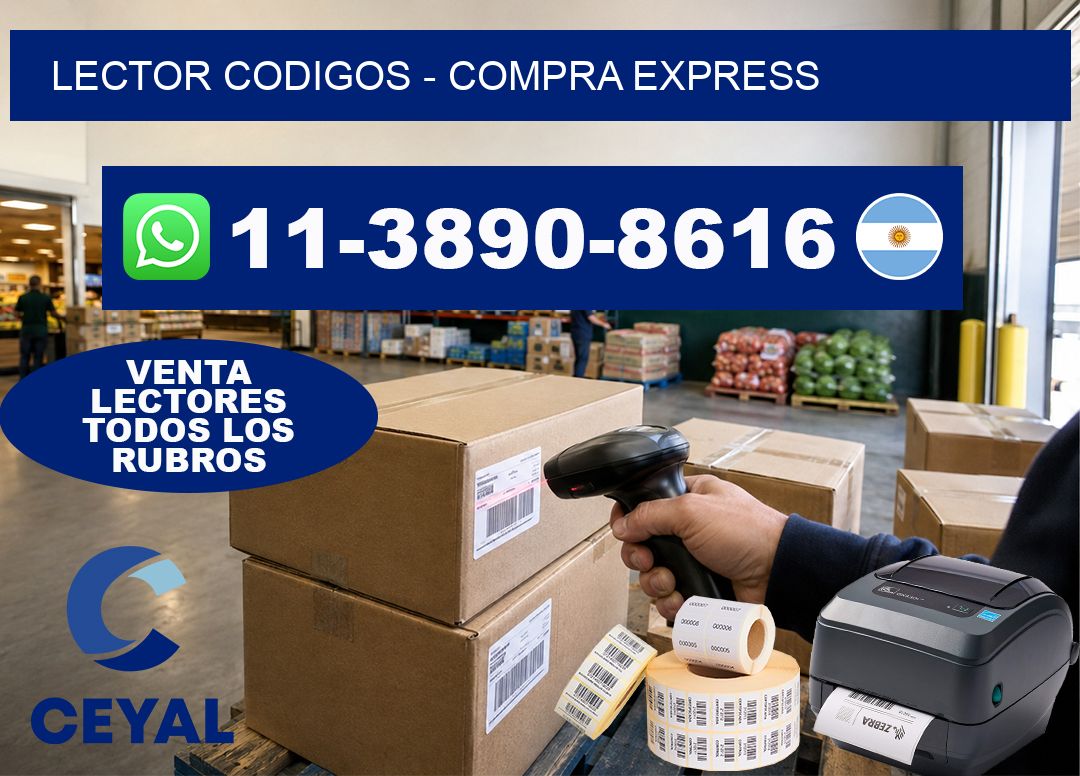 LECTOR CODIGOS - Compra express