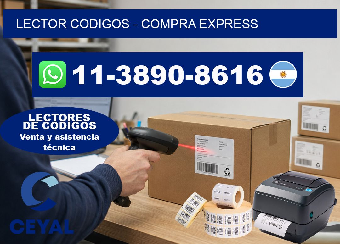 LECTOR CODIGOS - Compra express
