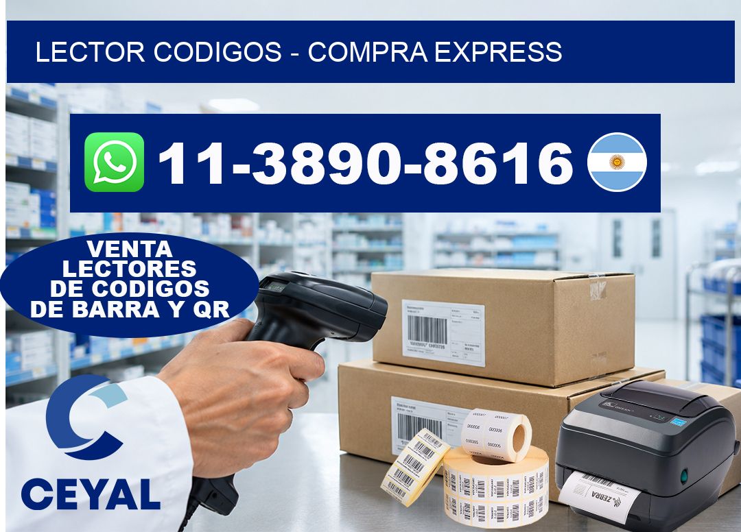LECTOR CODIGOS - Compra express