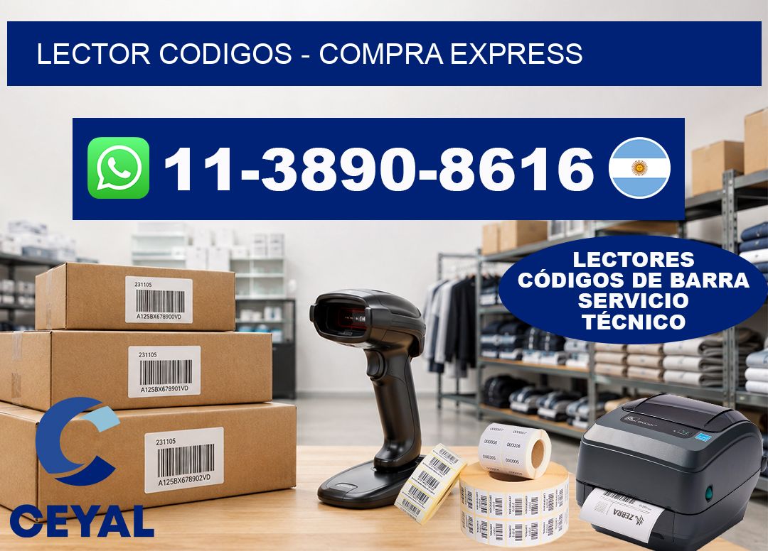 LECTOR CODIGOS – Compra express