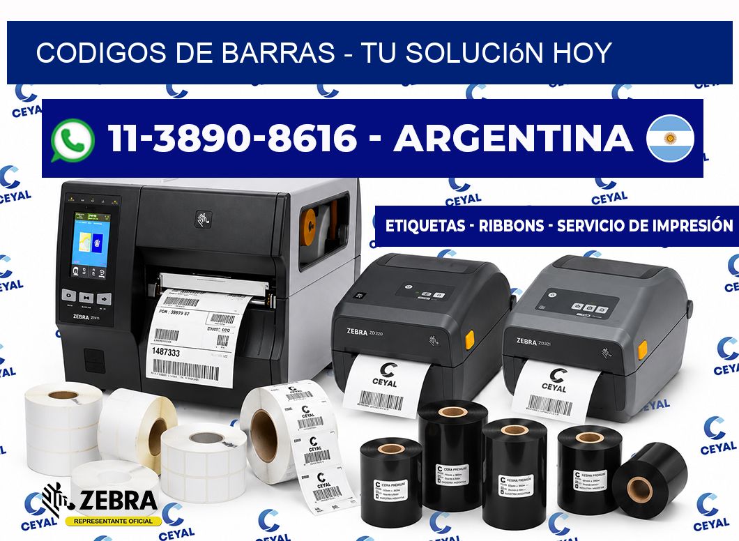 codigos de barras - Tu solución hoy