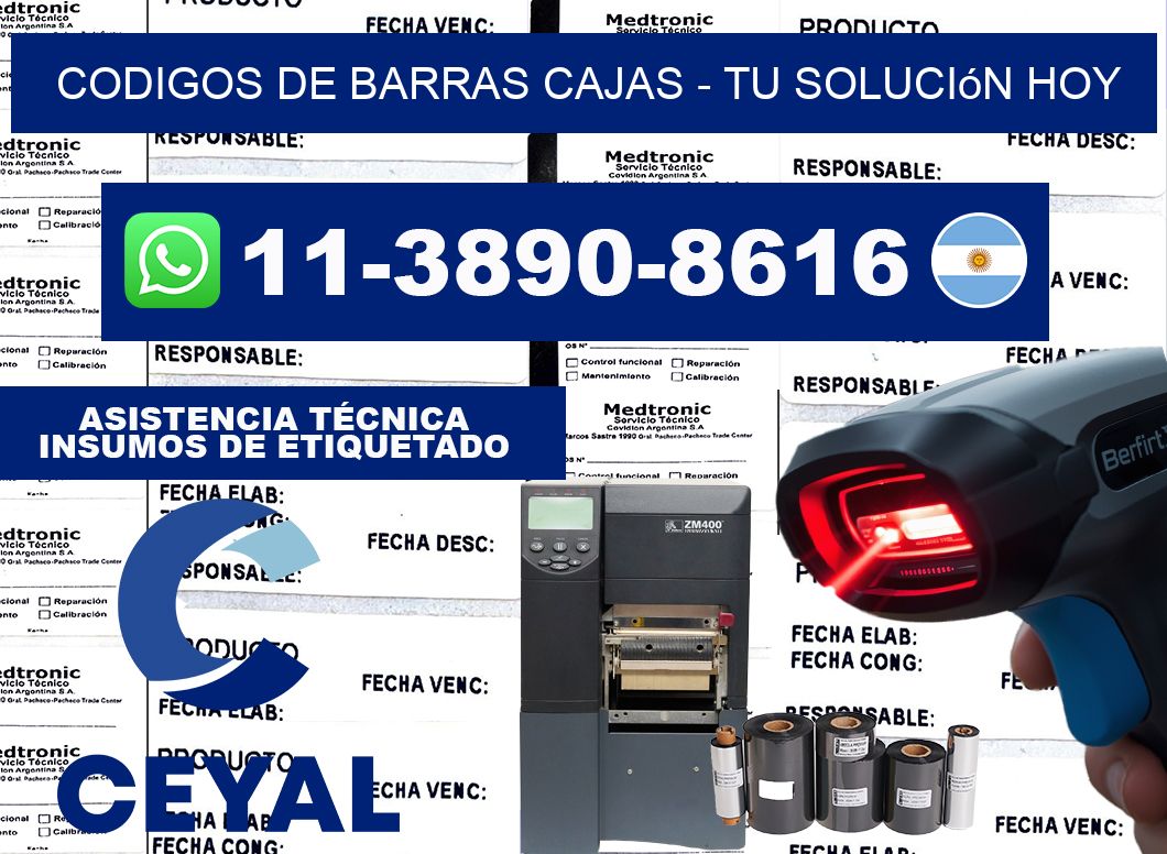 codigos de barras cajas - Tu solución hoy
