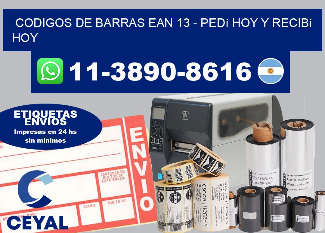 codigos de barras ean 13 – Pedí hoy y recibí hoy