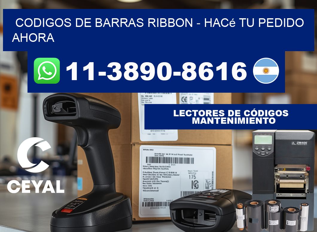 codigos de barras ribbon - Hacé tu pedido ahora