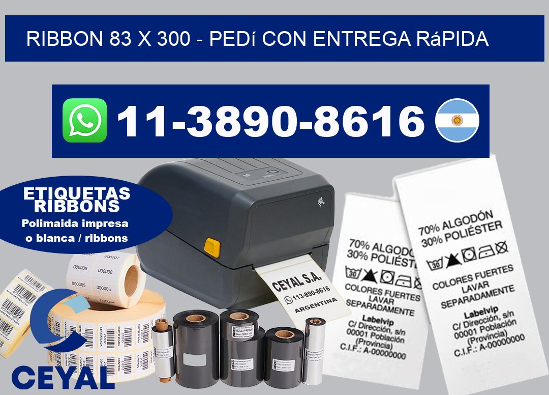 ribbon 83 x 300 - Pedí con entrega rápida