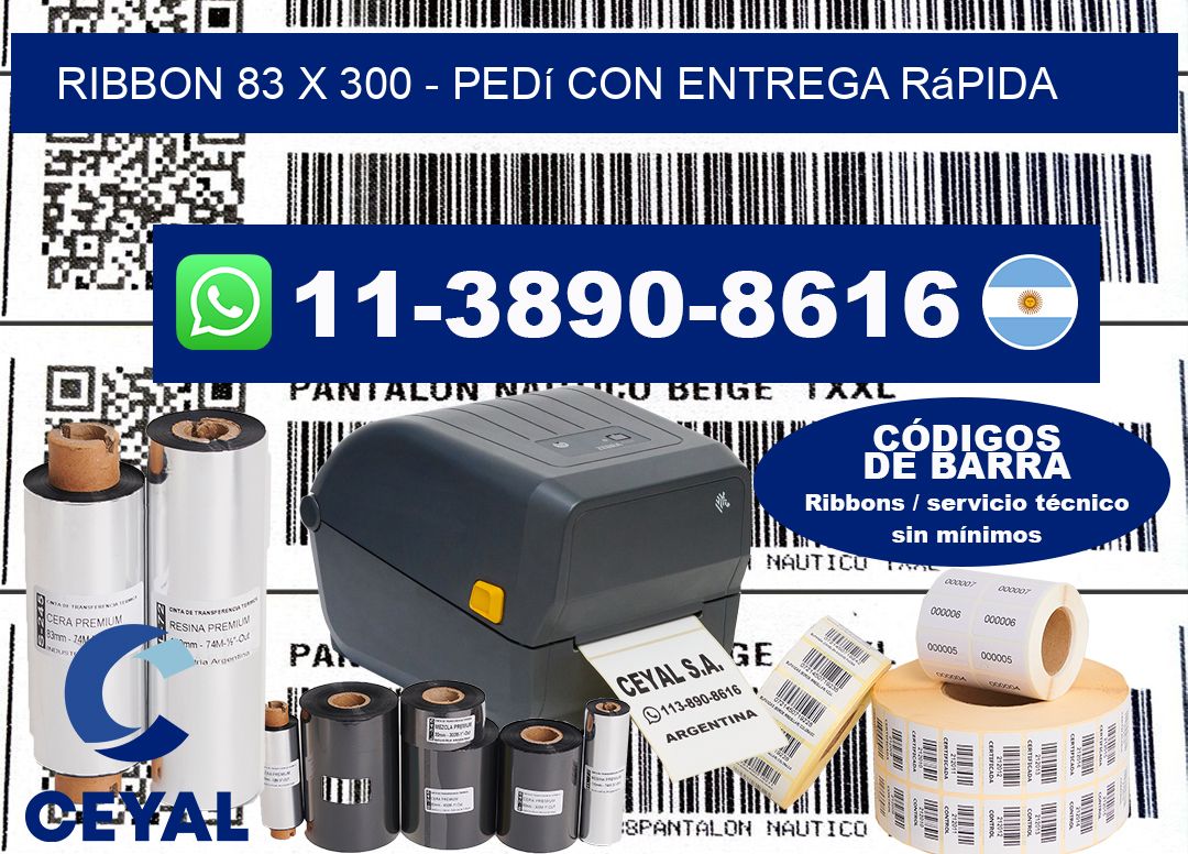 ribbon 83 x 300 - Pedí con entrega rápida