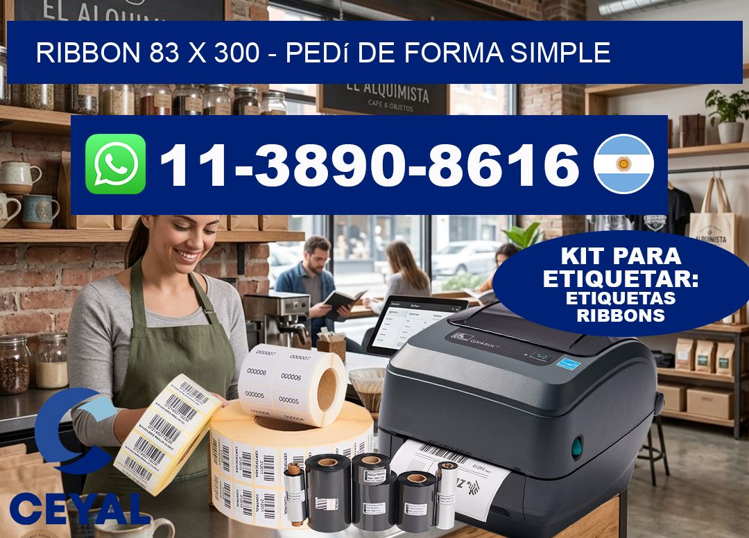 ribbon 83 x 300 – Pedí de forma simple