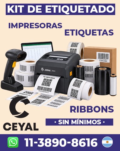 COMPRAR ROLLOS PARA ZEBRA - Elegí tu medida