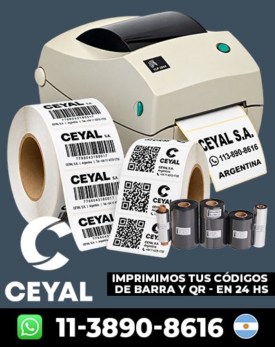 Codigos ean13 Impresos - Comprá sin cantidad mínima