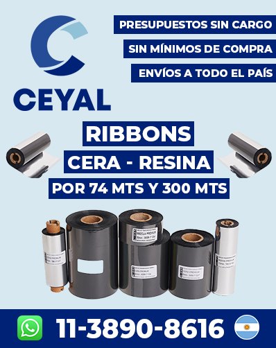 ETIQUETA Y RIBBON - Comprá antes que nadie