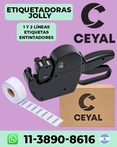 Etiquetas para Publicaciones de Indumentaria argentina