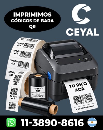 Etiquetas para Vender Ropa en Mercado Libre codigos de barras numerados