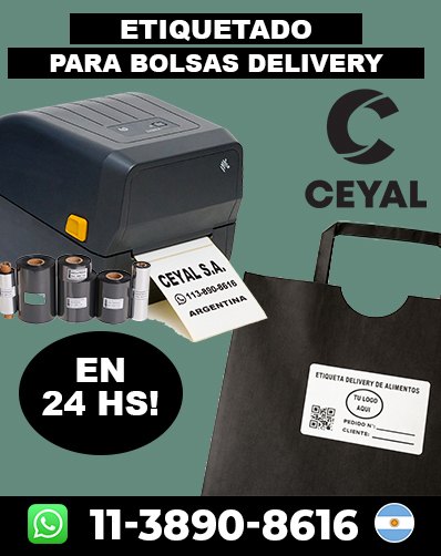 Etiquetas para Venta Mayorista de Prendas argentina